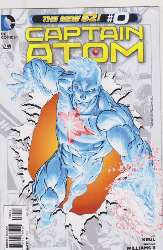 Captain Atom #0 (2012)