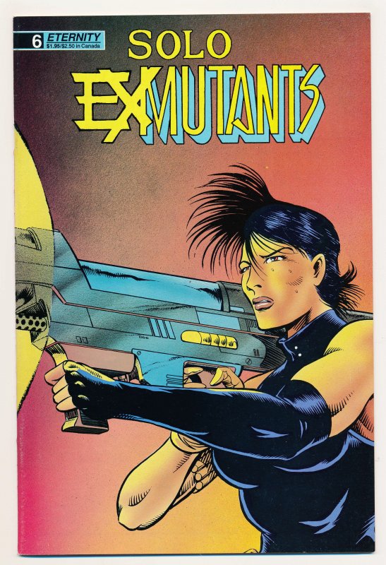 Solo Ex-Mutants (1988 Eternity) #1-6 FN/VF/NM Complete set