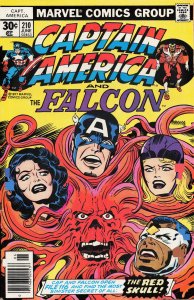 Captain America #210 (1977) Captain America and the Falcon