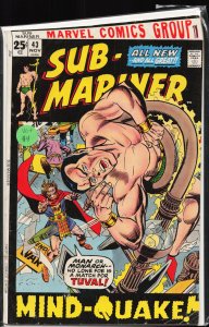Sub-Mariner #43 (1971) Namor the Sub-Mariner