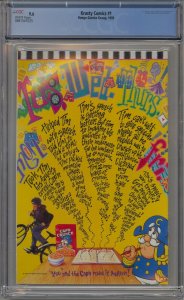 KRUSTY COMICS #1 CGC 9.6 BONGO COMICS