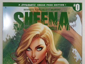 Sheena Queen of the Jungle #0 J Scott Campbell 1:100 Variant Cover Dynamite 2017