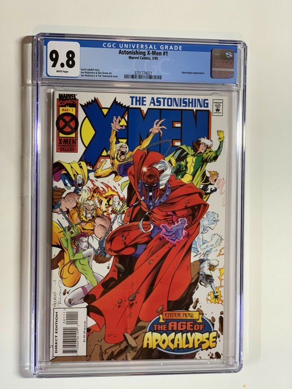 Astonishing X-men 1 Cgc 9.8 Marvel Age Of Apocalypse