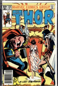 Thor #335 (1983) Thor