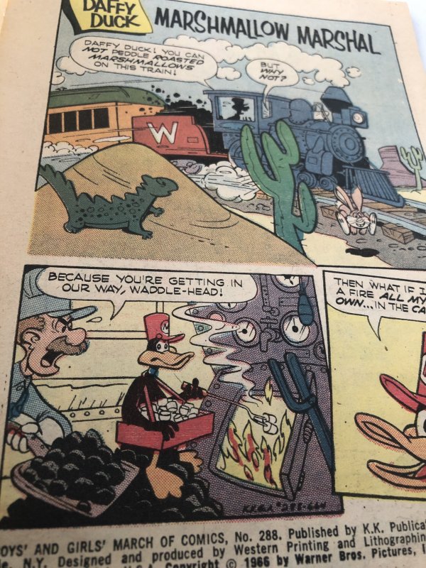 March of Comics#288, daffy!