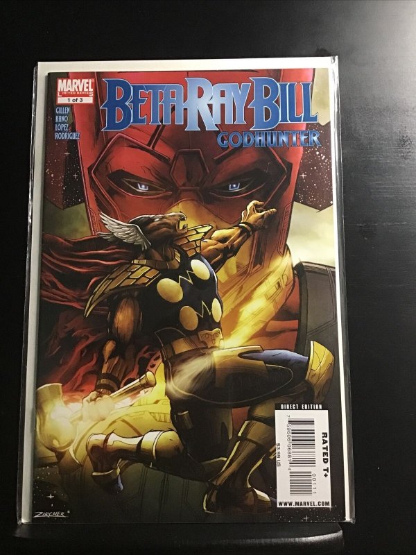 BETA RAY BILL GODHUNTER #1 (OF 3) AUG 2009 GALACTUS THOR 337 MARVEL COMIC BOOK 2 