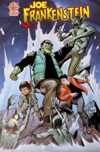 JOE FRANKENSTEIN Part 2 Comic Graphic Novel — Chuck Dixon Graham Nolan Compass
