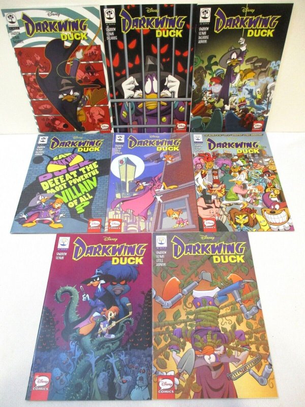 Darkwing Duck #1-8 Disney  Complete Set - Joe Books 2016 