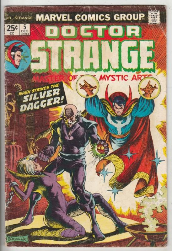 Doctor Strange #5 (Dec-74) VG+ Affordable-Grade Dr.Strange