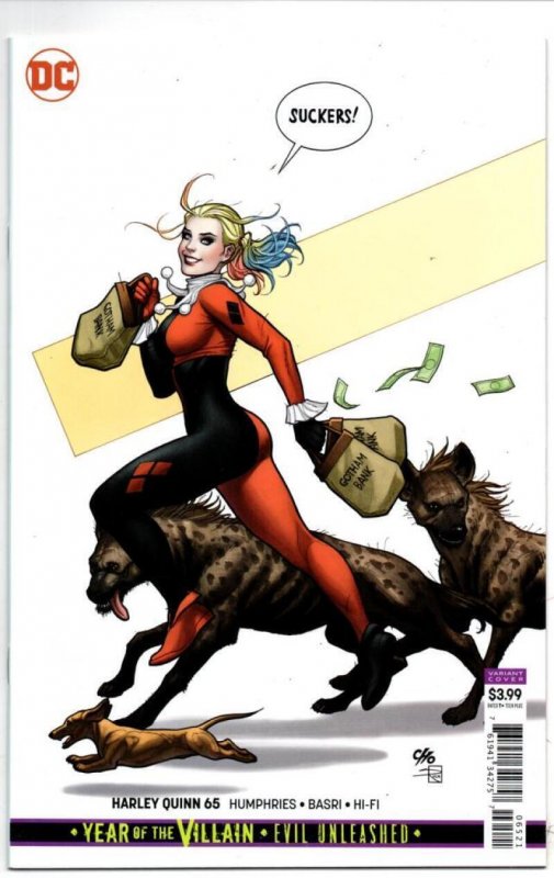 HARLEY QUINN #65, NM, Frank Cho, 2019 DC, more HQ in store