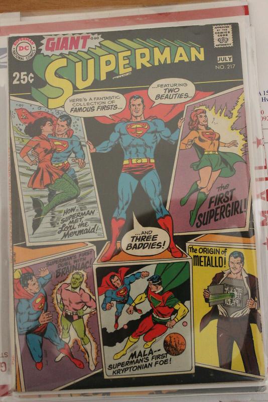 Superman #217 (DC, 1969) VF
