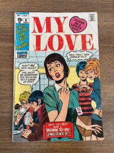My Love # 8 FN Marvel Comic Book  22 J282
