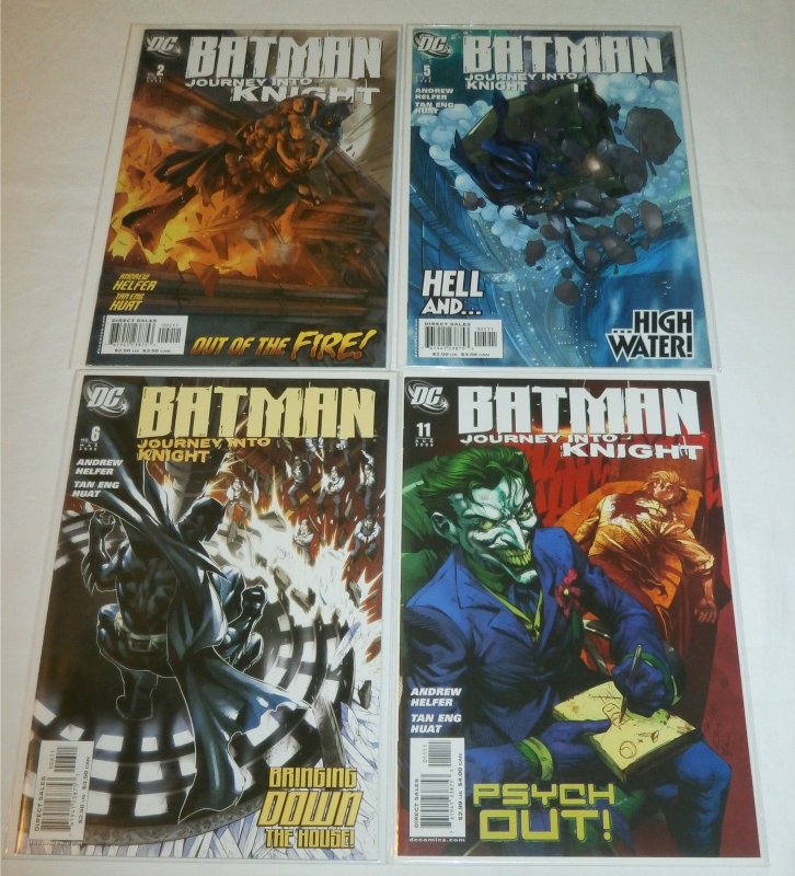 Batman: Journey into Knight (2005) #2,5,6,11 (set of 4) Tan Eng Huat, Joker