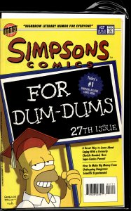 Simpsons Comics #27 (1996) Homer Simpson