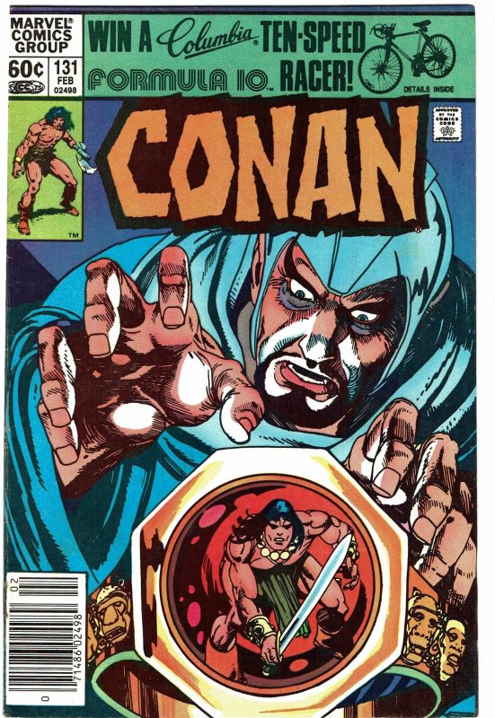 Conan the Barbarian #131  Newsstand Gil Kane Marvel  FN+