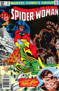 Spider-Woman #37 (Newsstand) FN ; Marvel | 1st appearance Siryn