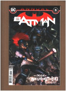 Batman Annual #5 DC Comics 2021 CLOWNHUNTER ORIGIN NM- 9.2