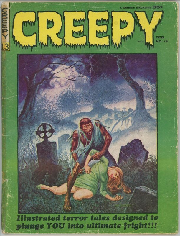 Creepy #13 (1964 Warren Magazine) - 2.0 GD *Gray Morrow Cover* 