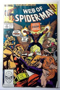 Web of Spider-Man #59 (1989) Marvel Comics 1st Print Comic Book