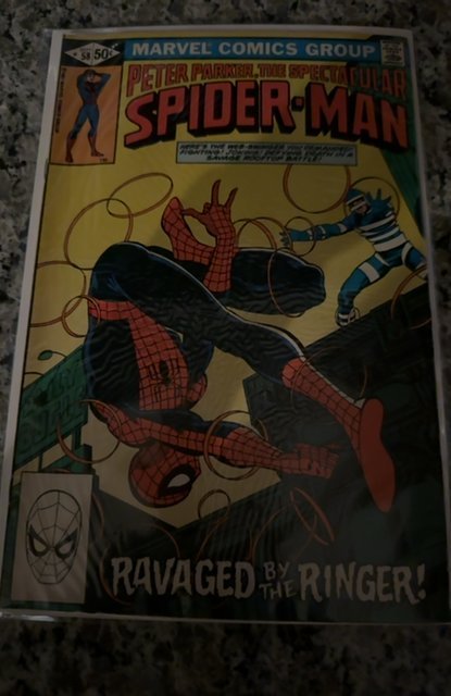 The Spectacular Spider-Man #58 Direct Edition (1981) Spider-Man 