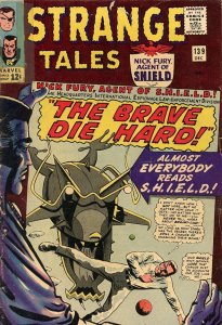 Marvel Strange Tales #139 (1965)Nick Fury Agent SHEILD Comic Book Grade GD- 1.8