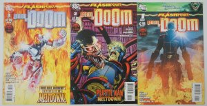 Flashpoint: Legion of Doom #1-3 VF+ complete series - dc comics set lot 2