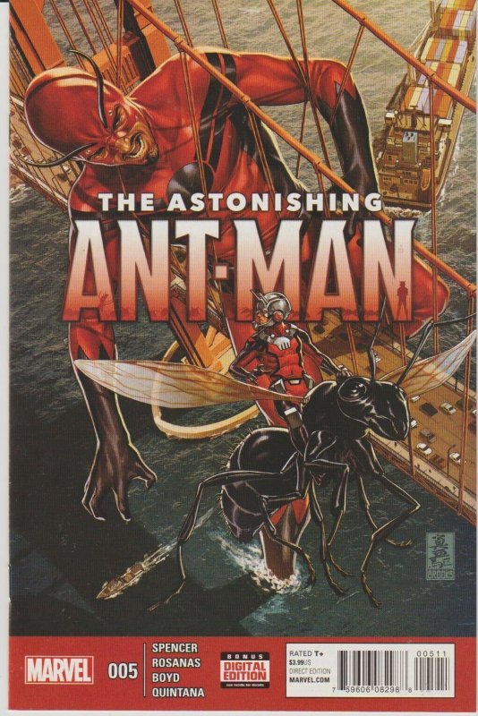 Astonishing Ant-Man # 5 Cover A NM Marvel 2016 [K9]
