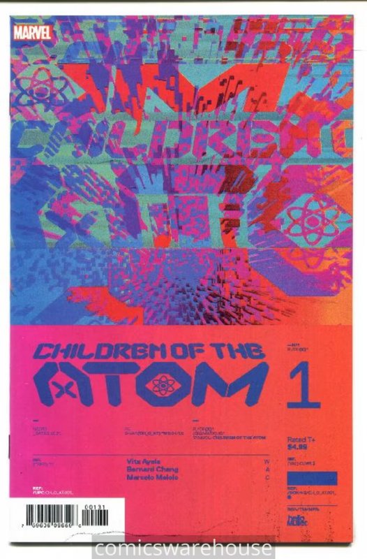 CHILDREN OF ATOM (2020 MARVEL) #1 VARIANT 1:10 MULLER DESIGN NM G31908