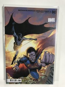 Batman / Superman: World's Finest #6 Hairsine Cover (2022) Superman and Batma...