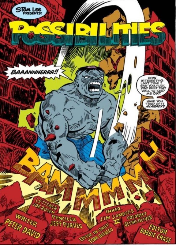 THE INCREDIBLE HULK #357 (1989) JEFF PURVES | NEWSSTAND EDITION | COPPER AGE