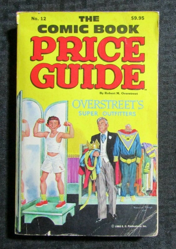 1982 Overstreet COMIC BOOK PRICE GUIDE #12 SC G/VG 3.0 Alfred E Neuman Cover