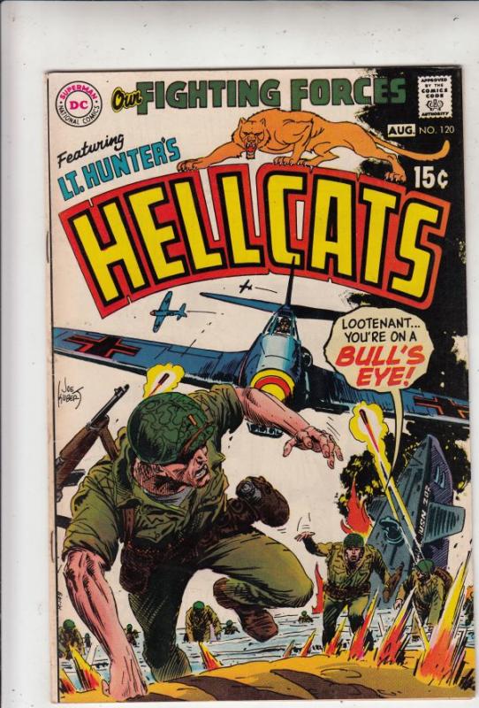 Our Fighting Forces #120 (Aug-69) FN/VF+ High-Grade Lt. Hunter's Hellcats