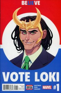 Vote Loki #1 VF ; Marvel