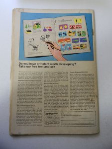 The Amazing Spider-Man #95 VG+ Condition centerfold detached at one staple