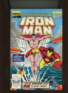 (1989) Iron Man Annual #10: COPPER AGE! 64 PAGES! ATLANTIS ATTACKS (8.0/8.5)