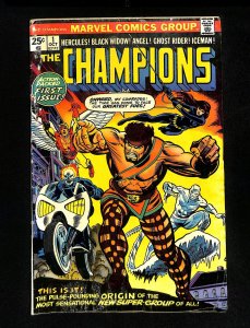 Champions #1 Ghost Rider Black Widow Hercules!