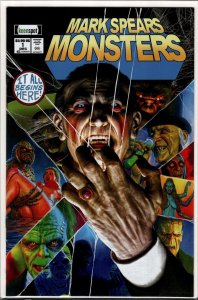 Mark Spears Monsters #1 (2024) Mark Spears Infinity Gauntlet 1 Homage Variant