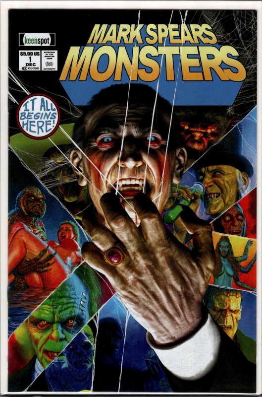 Mark Spears Monsters #1 (2024) Mark Spears Infinity Gauntlet 1 Homage Variant