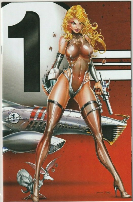 Barbarella Volume 2 #1 Dynamite Blood Racer Wraparound Variant NM Tyndall