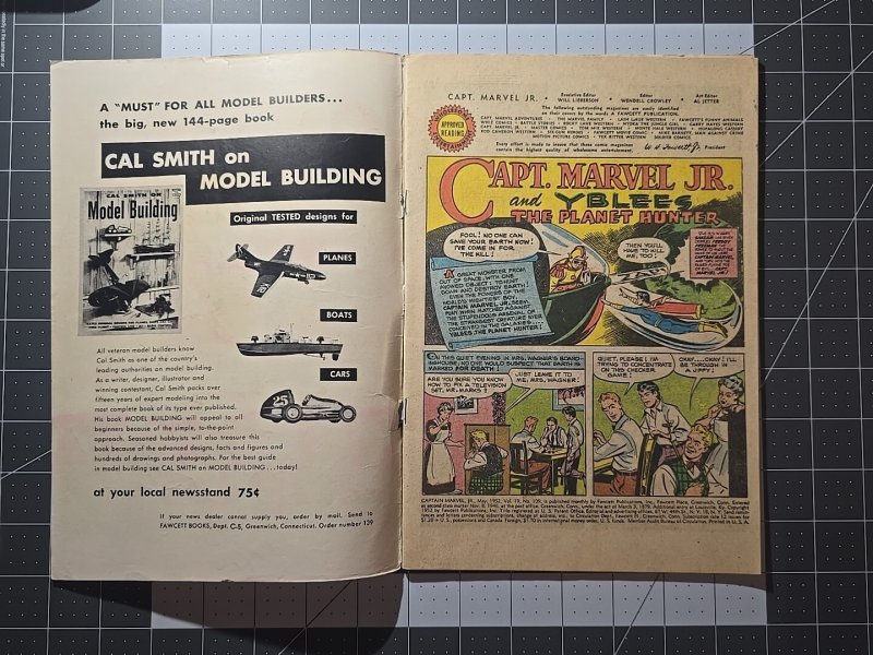 Captain Marvel Jr. #109 (Fawcett Comics May 1952)