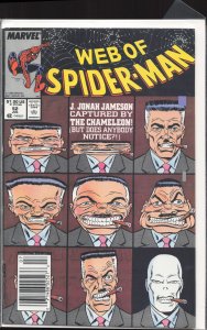 Web of Spider-Man #52 (1989) Spider-Man