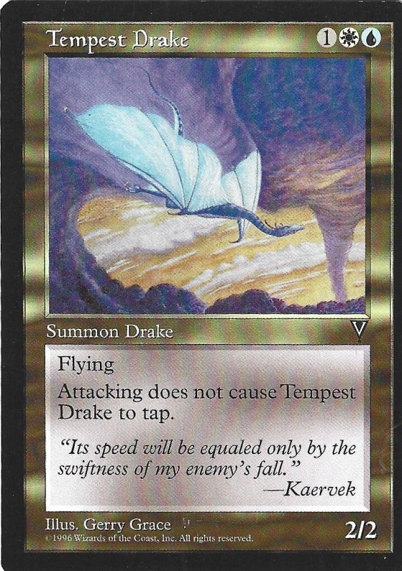 Magic the Gathering: Visions - Tempest Drake