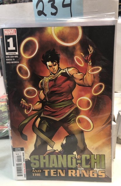 Shang-Chi and the Ten Rings #1 Second Print Cover (2022)