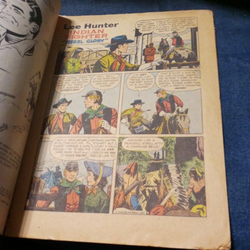 Four Color #904, Lee Hunter Indian Fighter 1958 golden age western comic