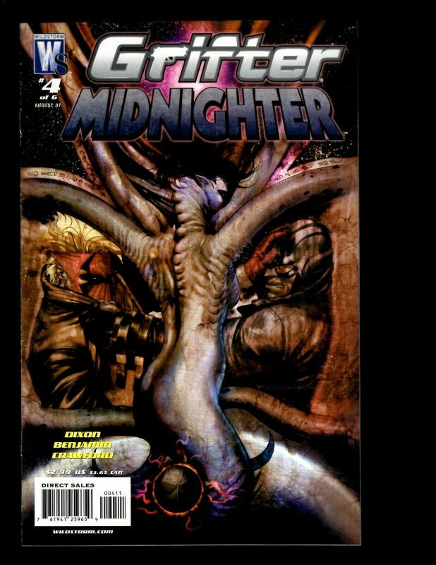 12 Comics Grifter Midnighter # 1 2 3 4 5 6 + 9 11 12 13 14 Badrock # 1 EK11