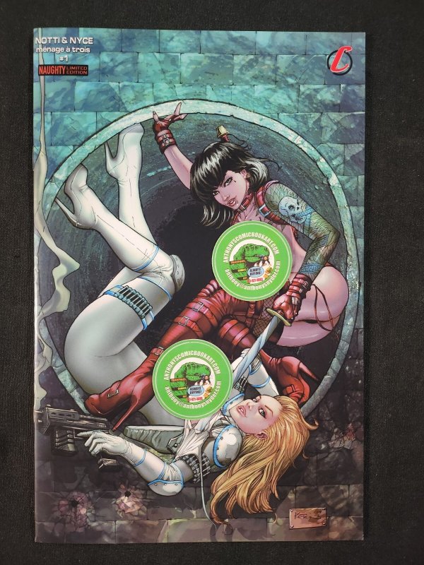 Notti & Nyce Menage A Trois 2PC #1 - Alex Kotkin Good + Bad Variant (9.2ob) 2017