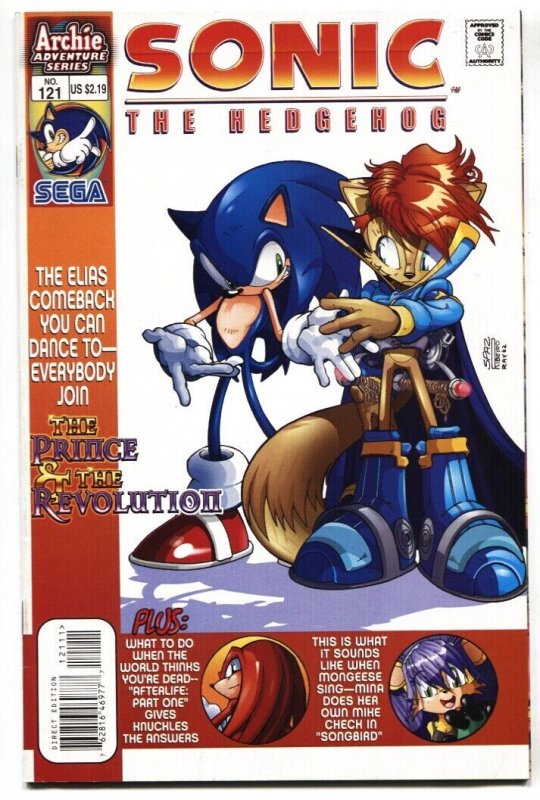 Sonic The Hedgehog #121 2003-archie comics-sega