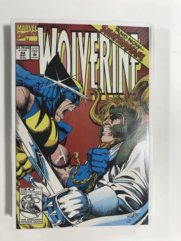 Wolverine #54 (1992) NM3B125 NEAR MINT NM