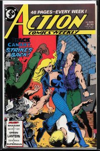 Action Comics Weekly #624 (1988) Black Canary