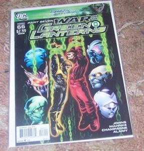 GREEN LANTERN   # 66 WAR OF THE GREEN LANTERNS PT 7